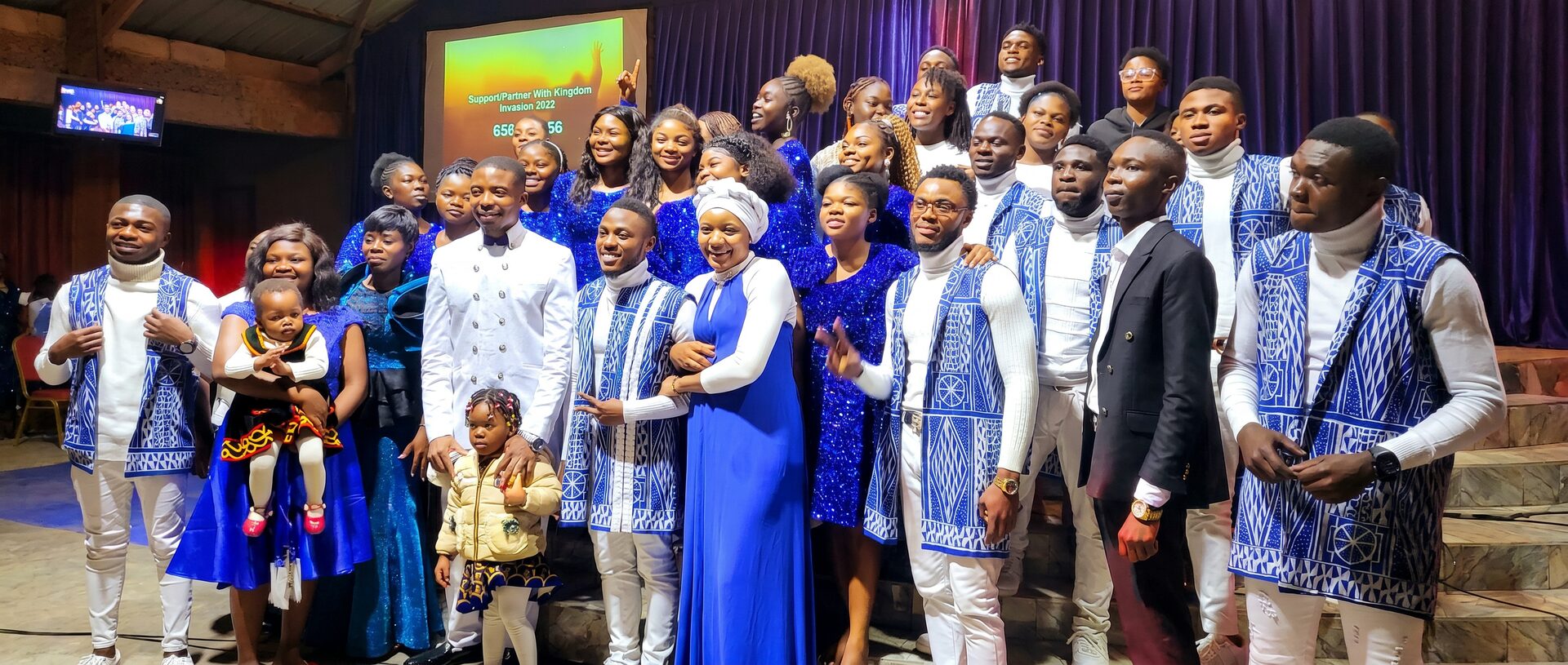 FOHN church family group photo at Kingdom Invasion